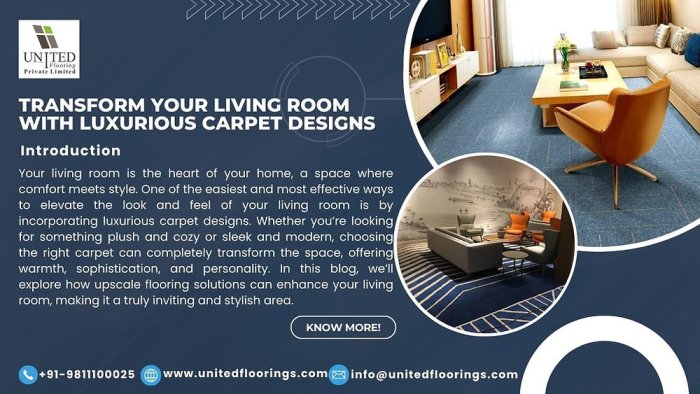 Lifestyle carpets transform your space with style