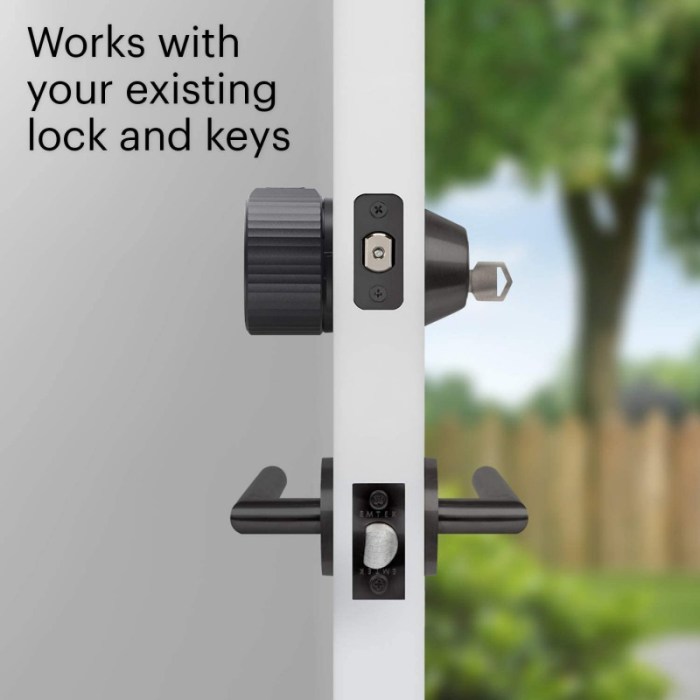 August Wi-Fi Smart Lock (4th Gen) Silver AUG-SL05-M01-S01 - Best Buy August Wi-Fi Smart Lock 4th Generation Keyless Entry System