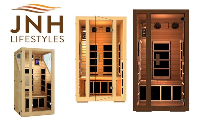 Jnh Lifestyles Sauna 2 Person Experience Rejuvenation