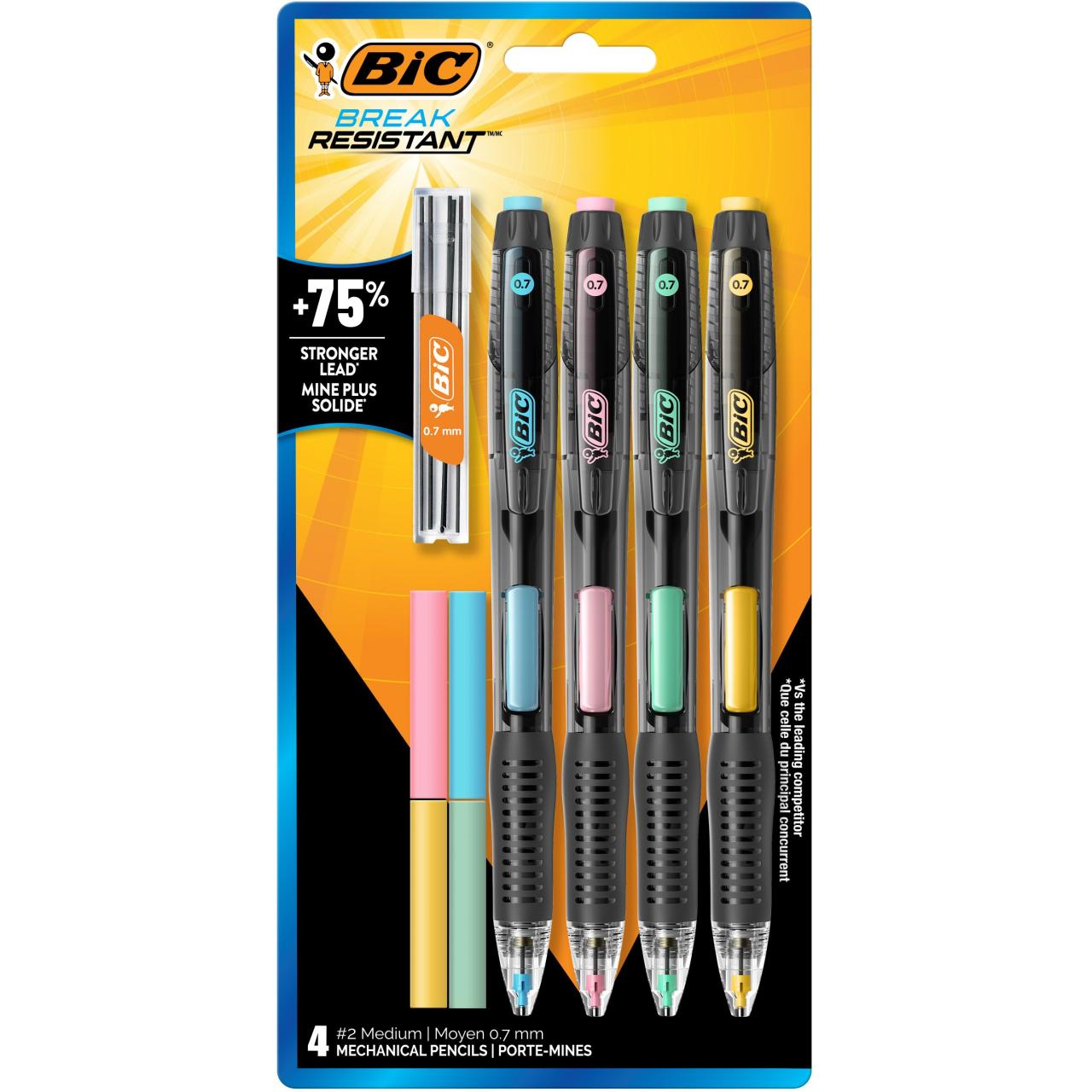 BIC Mechanical Pencils 0.7mm for Exams Made Easy